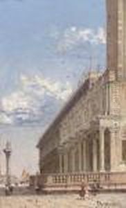 The Loggia Di Sansovino, Piazza San Marco by Antonietta Brandeis