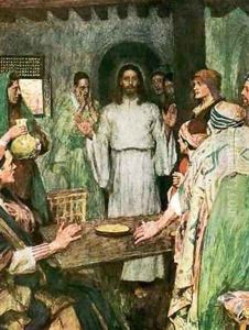 Then came Jesus and stood in their midst by William Hatherell
