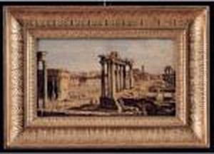 Vedute Di Roma: Il Foro Romano; La Fontana Di Trevi by Antonietta Brandeis