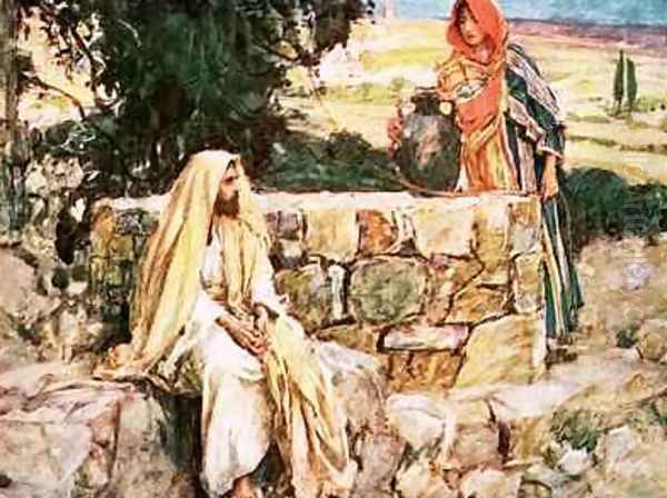 Christ and the Woman of Samaria - view 1