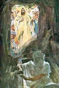 The Raising of Lazarus by William Hatherell