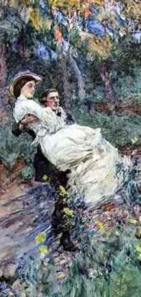 Crossing the Brook - view 1