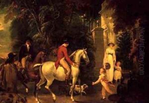 Duke of Hamiltons return from coursing by William Hamilton