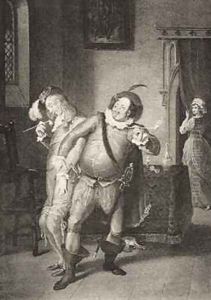 Olivias house Act II Scene III by William Hamilton
