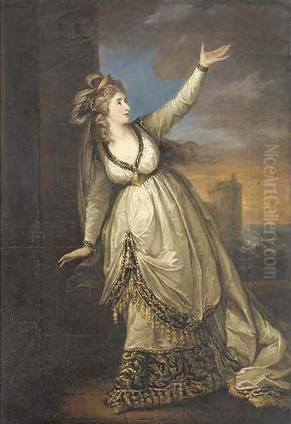 Portrait of Mrs Siddons in the character of Euphrasia in the Grecian Daughter - view 1