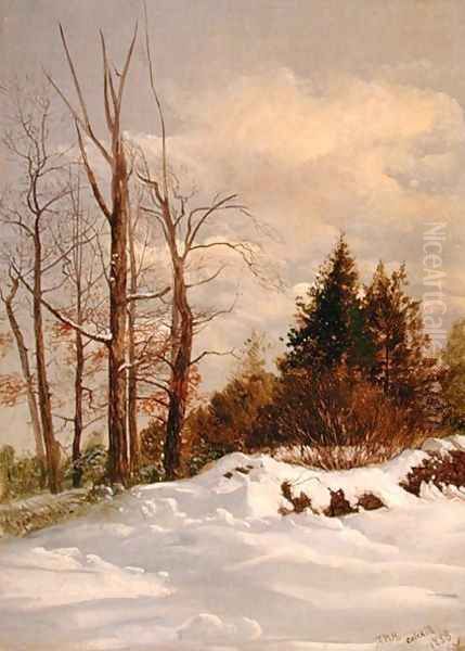 Catskill Winter Landscape - view 1