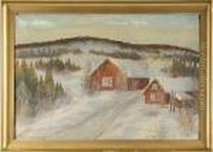Vinterlandskap Vinterlandskap