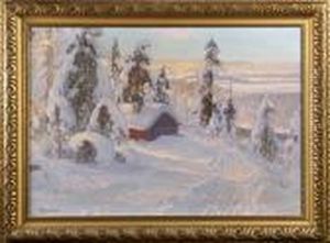 Vinterlandskap Vinterlandskap