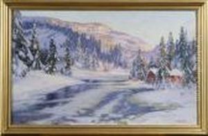 Vinterlandskap Vinterlandskap