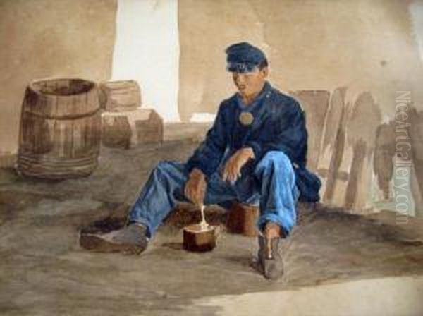 Civil War Soldier - view 1