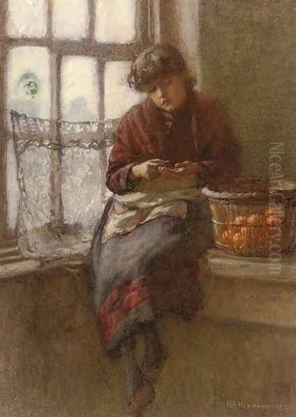 The orange seller - view 1