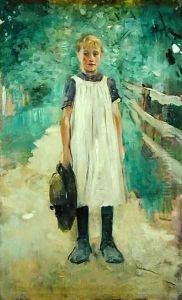 A Farmgirl by Thomas Ludwig Herbst