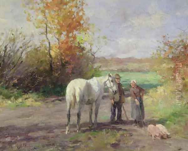 Encounter on the Way to the Field - view 1