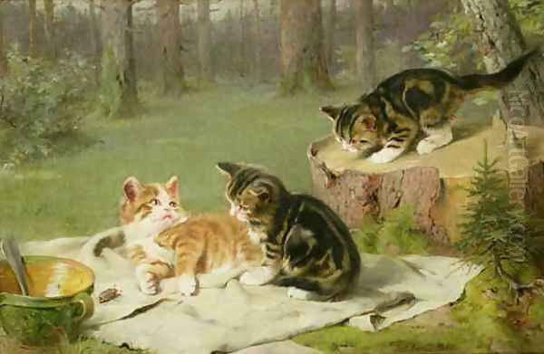 Kittens Playing - view 1