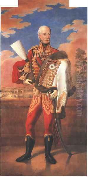 Full-length Portrait of Joseph, Palatine of Hungary trade-sign 1840s - view 1