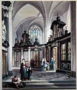 St Bavon Ghent by Louis Haghe