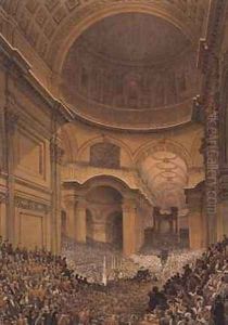 Duke of Wellingtons Funeral in St Pauls Cathedral by Louis Haghe