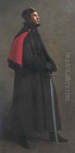 Portrait of General Sir Ian Standish Monteith Hamilton, G.C.B., G.C.M.G. (1853-1947) by Vereker Monteith Hamilton