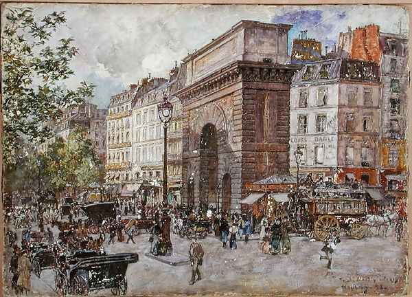 The Porte Saint Martin - view 1