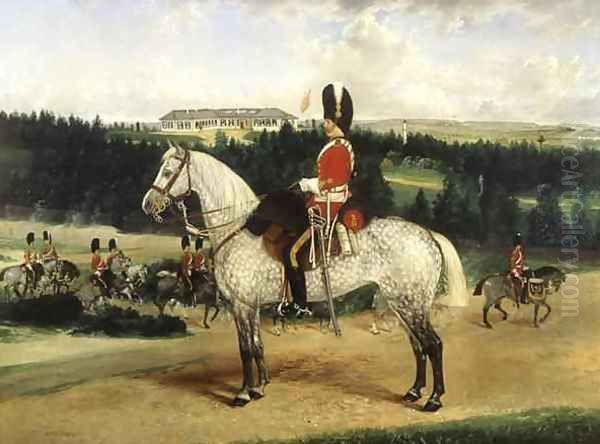 A Squadron Sergeant Major a Kettle Drummer and a Detachment of Scots Greys - view 1