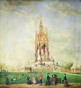 The Albert Memorial in London