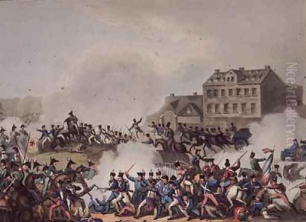Battle of Leipsic Leipzig - view 1