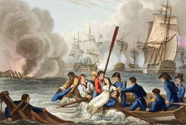 Anecdote at the Battle of Trafalgar - view 1