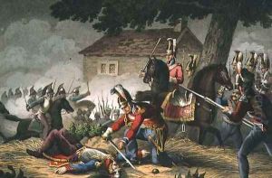 The Horse Guards at the Battle of Waterloo