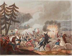 Battle of Barrosa on 5th March 1811 by William Heath