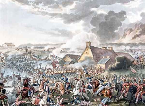 The Battle of Waterloo - view 1