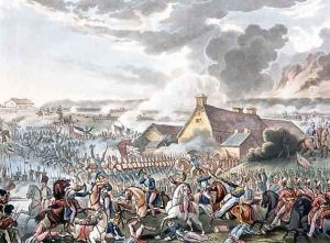 The Battle of Waterloo by William Heath