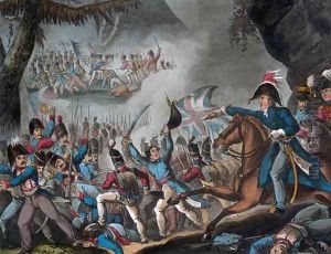 Battle of the Pyrenees by William Heath