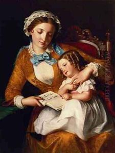 The First Lesson 2 by Samuel Baruch Halle