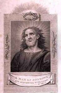 Head of Christ from The History and Life of Our Blessed Lord and Saviour Jesus Christ by William Hopwood