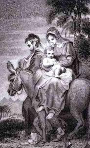 The Flight into Egypt from The History and Life of Our Blessed Lord and Saviour Jesus Christ by William Hopwood