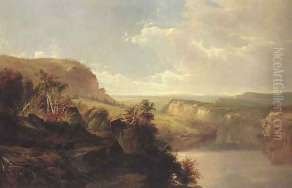 Lake Among The Hills(Lake Mohonk) 1858 - view 1