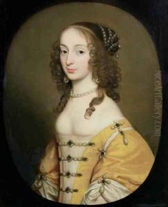 Portrait of Louise Hollandine Princess Palatinate Portrait of Louise Hollandine Princess Palatinate