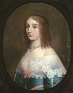 Portrait of Elizabeth Princess Palatine by Gerrit Van Honthorst