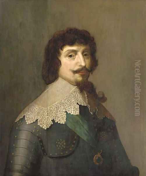 Portrait of King Frederick V of Bohemia, the Winter King (1596-1632), half-length, in armour - view 1