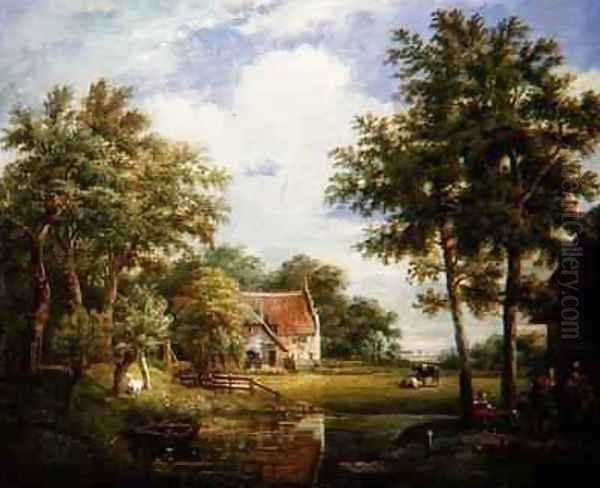 Dutch Farm Scene - view 1