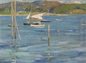 Hoisting the sails by James Whitelaw Hamilton