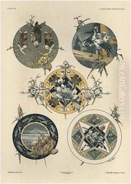 Circles plate 42 from Fantaisies decoratives - view 1