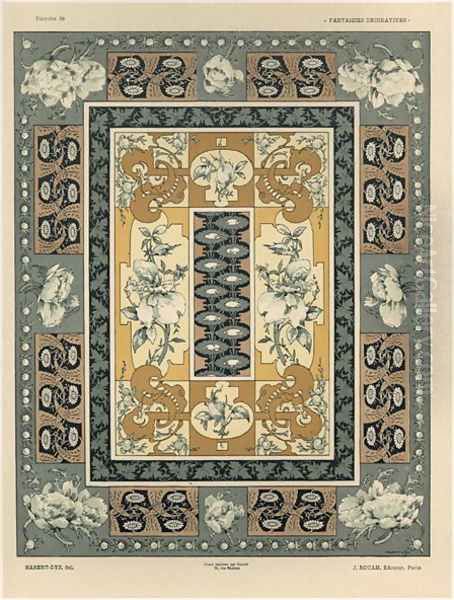 Decorative patterns plate 36 from Fantaisies decoratives - view 1