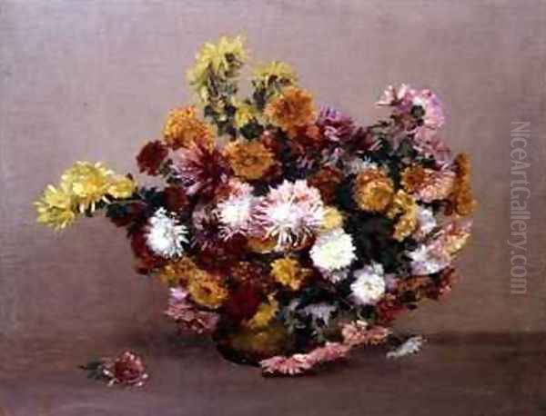 Chrysanthemums - view 1
