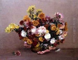 Chrysanthemums by Joshua Anderson Hague