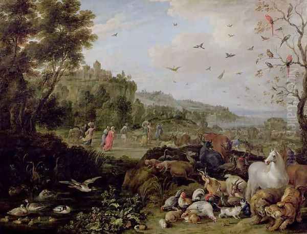 Noah entering the Ark - view 1