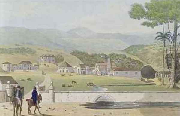 Montpelier Estates St James from A Picturesque Tour of the Island of Jamaica - view 1
