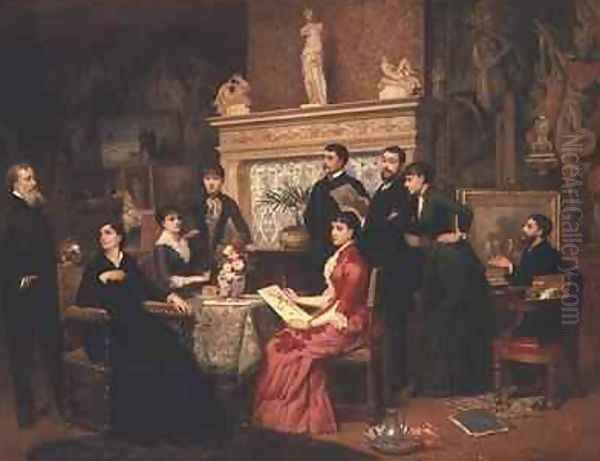 The Painting Lesson - view 1