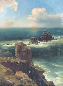 A thunderstorm passing over Lands End