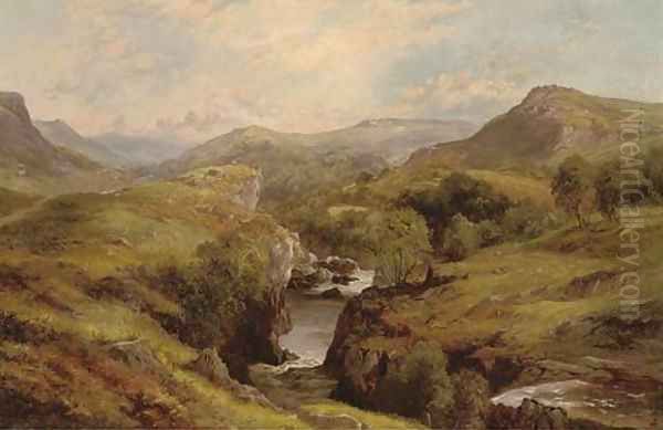 A river winding through an extensive landscape - view 1
